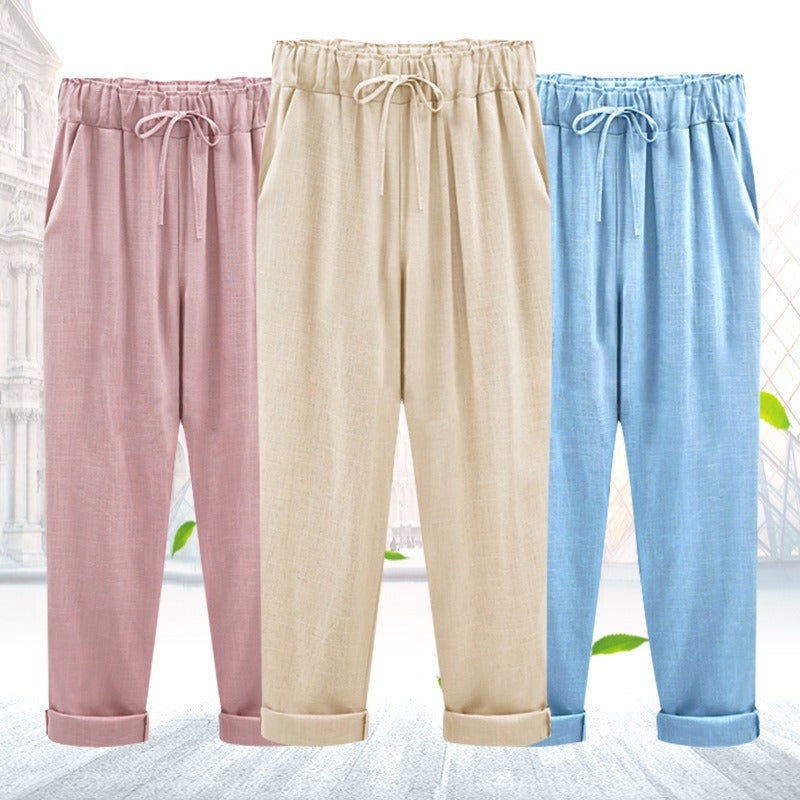Pantaloni da donna in cotone