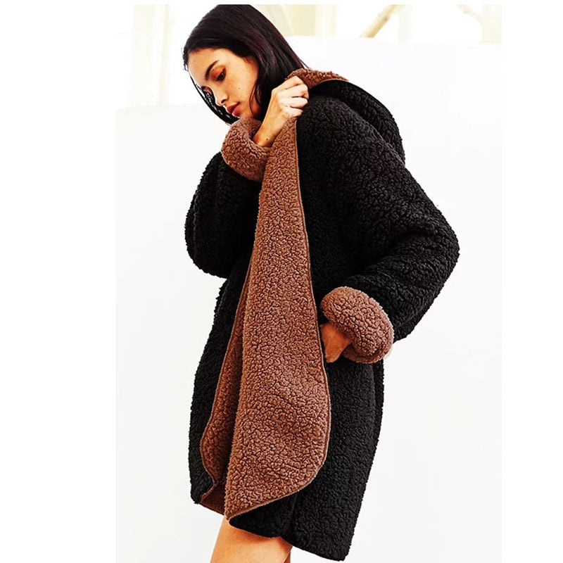 Parka in pelliccia per l’inverno