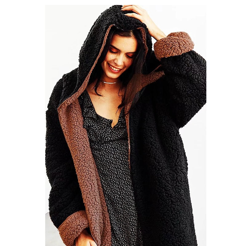 Parka in pelliccia per l’inverno