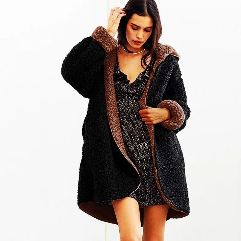 Parka in pelliccia per l’inverno