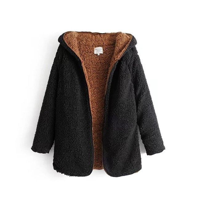 Parka in pelliccia per l’inverno