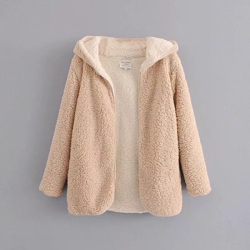 Parka in pelliccia per l’inverno