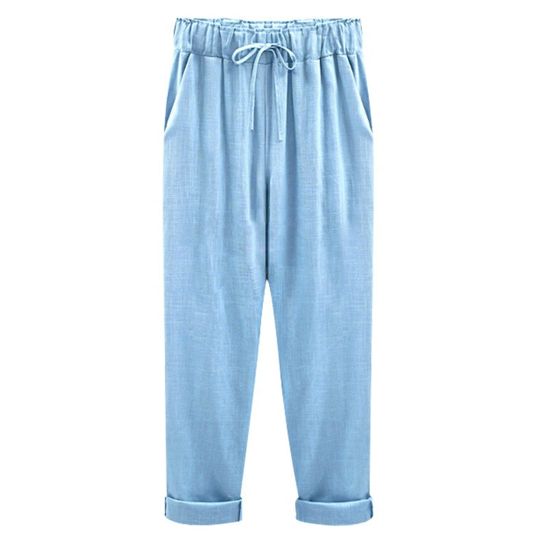 Pantaloni da donna in cotone