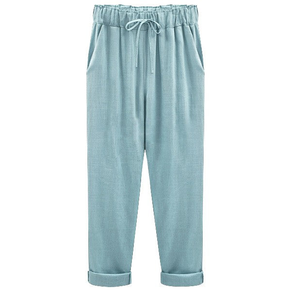 Pantaloni da donna in cotone