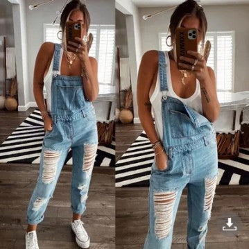 Salopette jeans